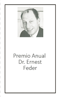 Botón sencillo premio Ernest Feder